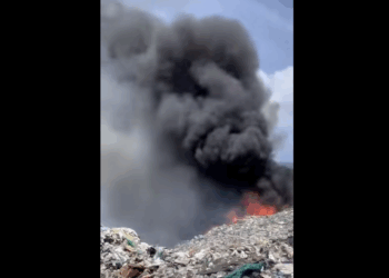 Coralina anuncia medidas preventivas y recomendaciones por incendio en el relleno sanitario.